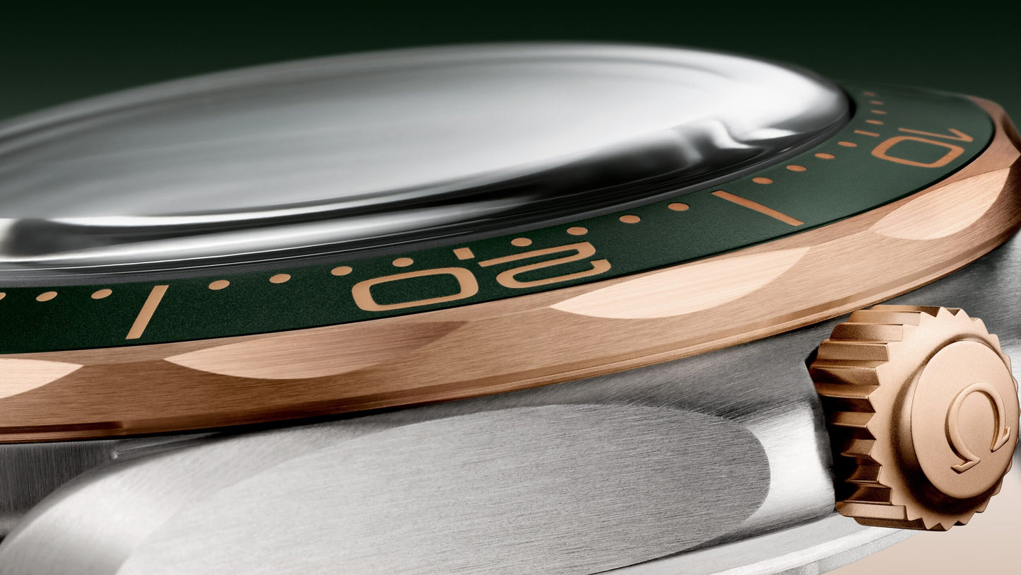 Unworn, Omega Seamaster Diver 300m, Titanium and OMEGA’s exclusive 9K Bronze Gold, 42mm, Ref# 210.92.42.20.10.001, box and papers