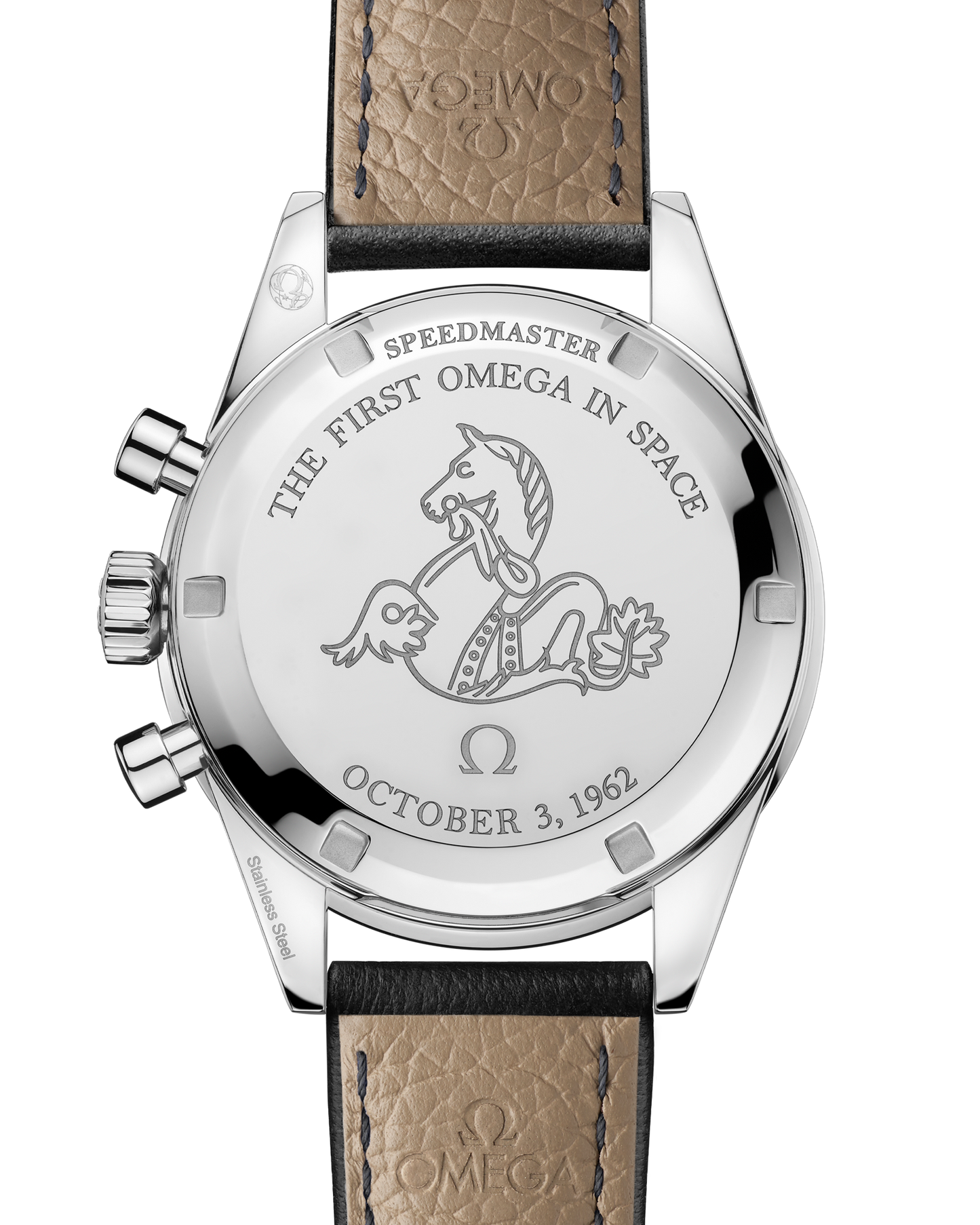 Unworn, Omega Speedmaster First Omega in Space, Co-Axial Chronograph, 39,7mm, Ref# 310.32.40.50.06.001, box and papers