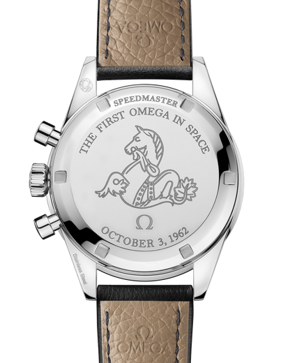 Unworn, Omega Speedmaster First Omega in Space, Co-Axial Chronograph, 39,7mm, Ref# 310.32.40.50.06.001, box and papers