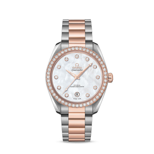 Omega Seamaster AQUA TERRA 150M CO‑AXIAL MASTER CHRONOMETER LADIES' Ref# 220.25.38.20.55.001