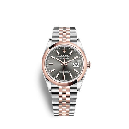 Rolex Datejust 36 Oystersteel and Everose gold Ref# 126201-0013