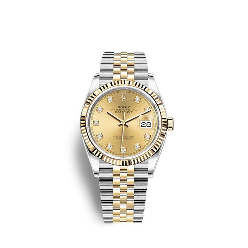 Rolex Datejust 36 Oystersteel and yellow gold Ref# 126233-0017