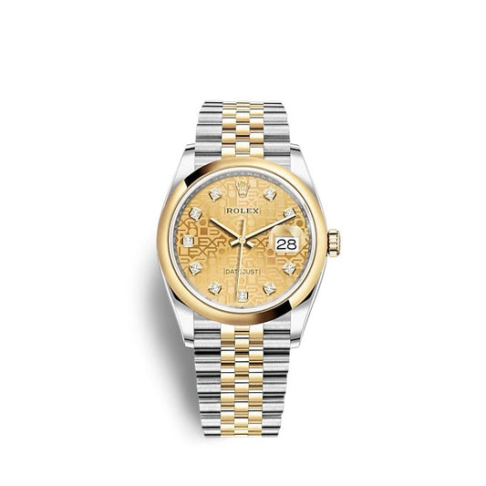 Rolex Datejust 36 Oystersteel and yellow gold Ref# 126203-0033