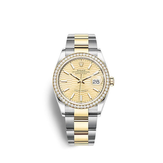 Rolex Datejust 36 Oystersteel and yellow gold Ref# 126283RBR-0026