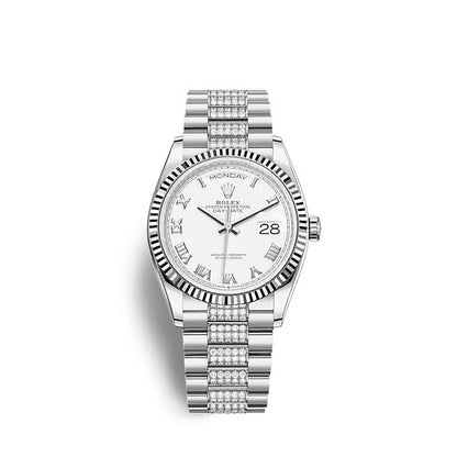 Rolex Day-Date 36 White gold Ref# 128239-0039