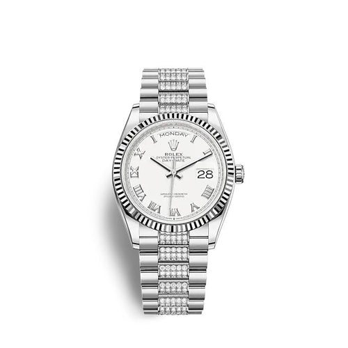 Rolex Day-Date 36 White gold Ref# 128239-0039