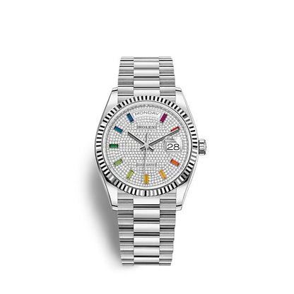 Rolex Day-Date 36 White gold Ref# 128239-0019