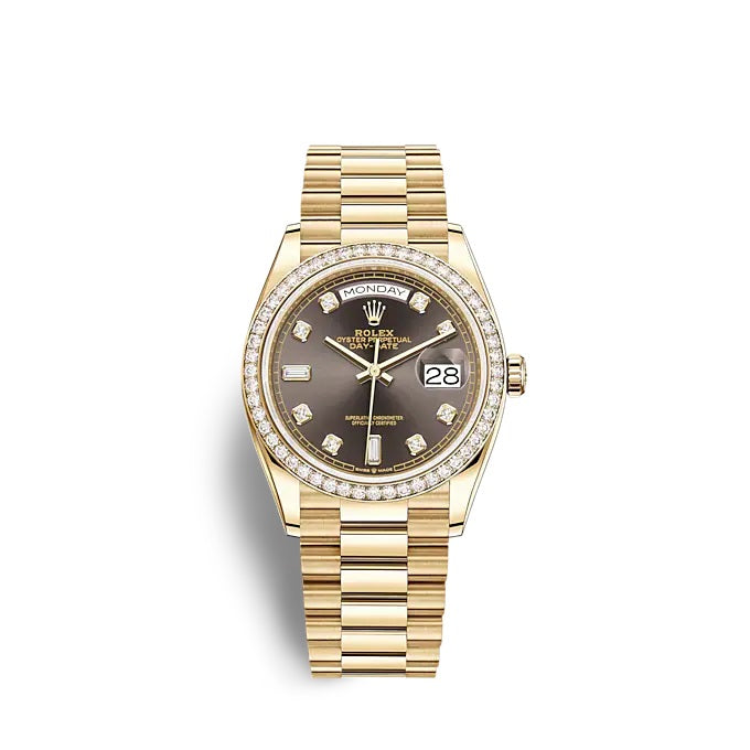 Rolex Day-Date 36 Yellow gold Ref# 128348RBR-0005
