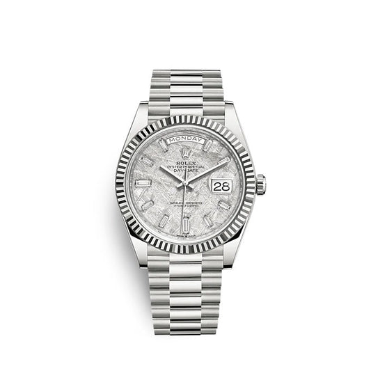 Rolex Day-Date 40 White gold Ref# 228239-0055