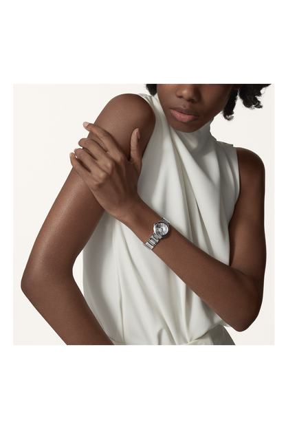 Unworn Cartier Ballon Bleu de Cartier, Stainless Steel and Diamonds, 28mm, Ref# W4BB0029, box and papers