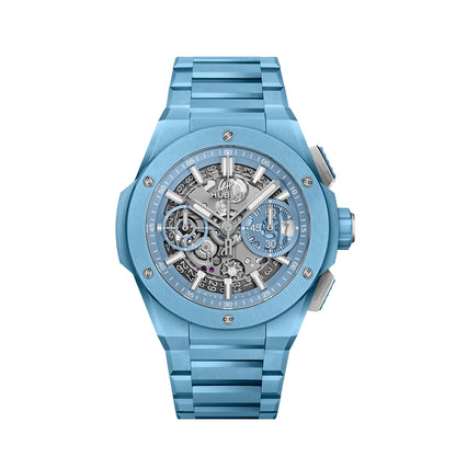 Hublot Big Bang INTEGRATED SKY BLUE CERAMIC, 42mm, Ref# 451.EX.5120.EX, Unworn 2025