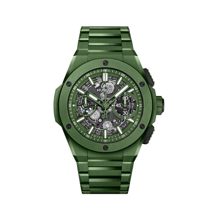 Hublot Big Bang INTEGRATED GREEN CERAMIC, 42mm, Ref# 451.GX.5220.GX, Unworn 2025