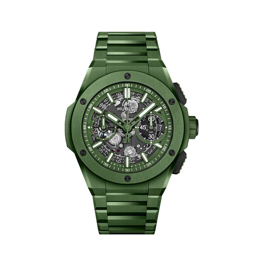 Hublot Big Bang INTEGRATED GREEN CERAMIC, 42mm, Ref# 451.GX.5220.GX, Unworn 2025
